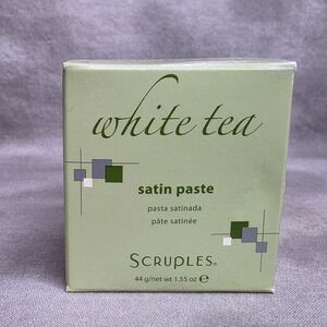 SCRUPLES White Tea Satin Paste  1.55 oz  NEW